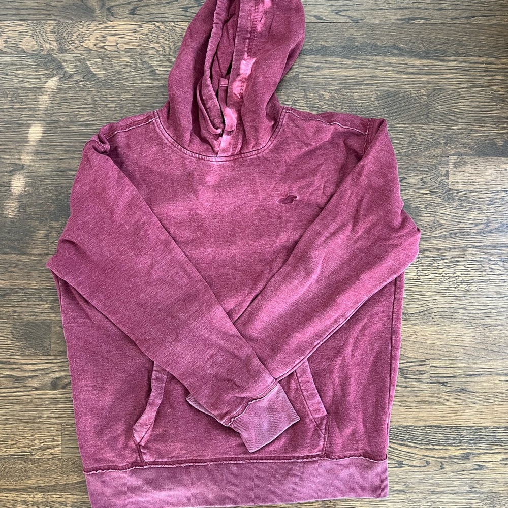 Men’s Burgundy Hoodie